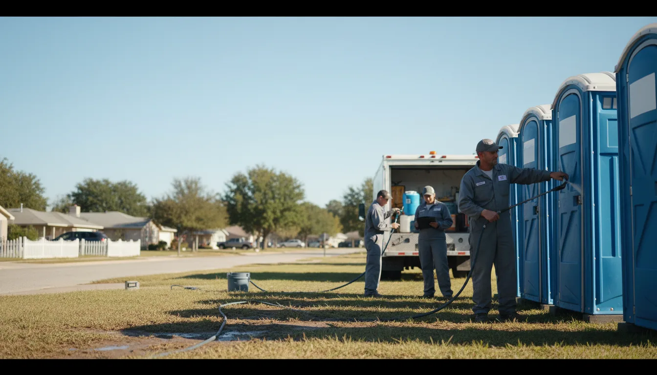 Long-Term Portable Toilet Rental in Hesston, KS near me